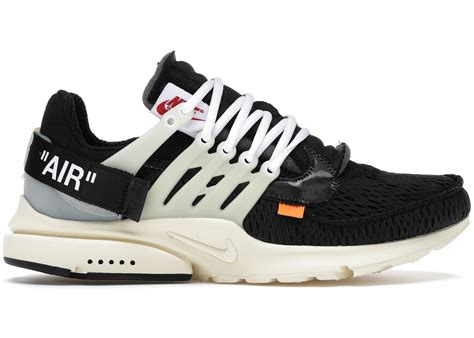 nike off whote presto replica size 6|nike off white presto 10.